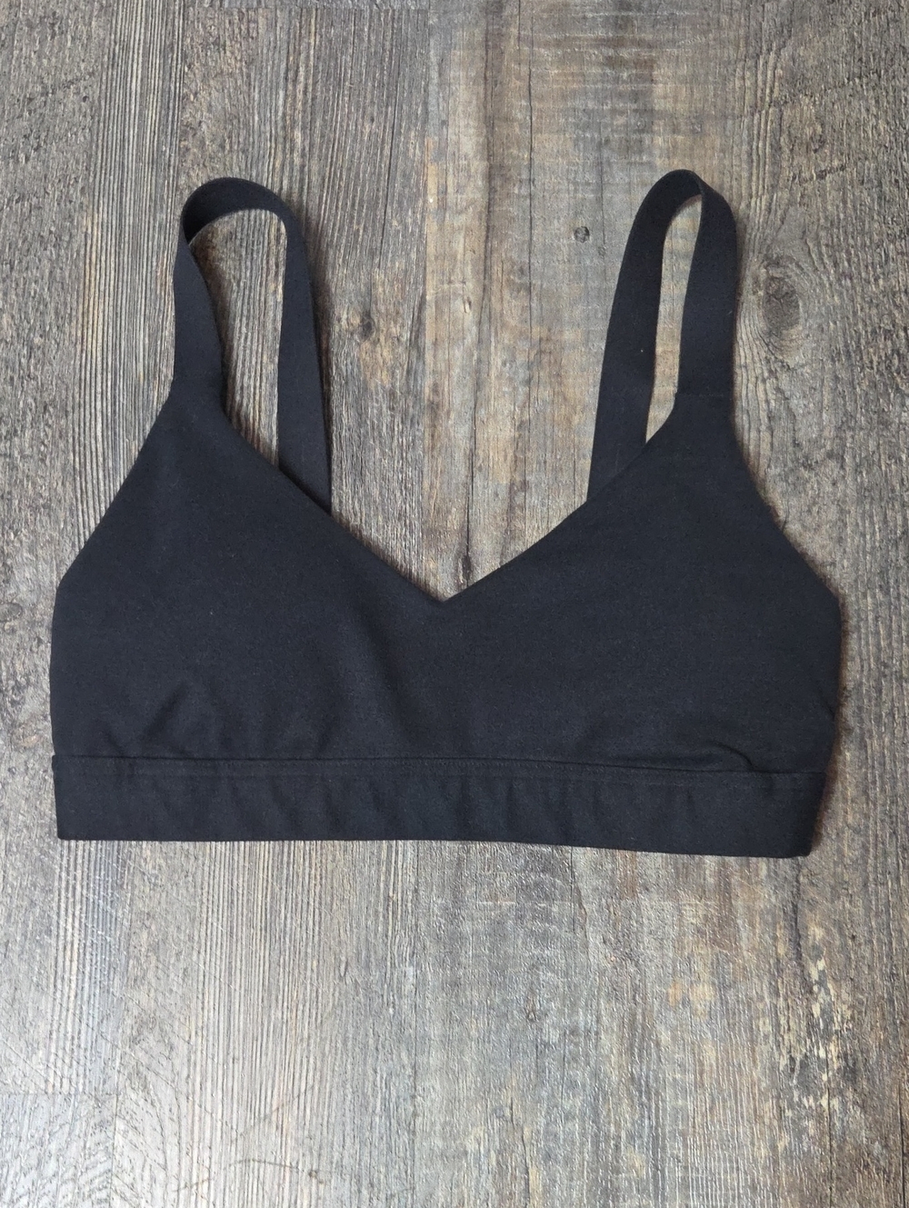 aerie Black Wireless Bralette - Simple Stretch Support